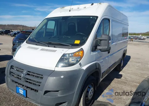 2014 Ram Promaster 2500 High Roof from USA, damaged, VIN 3C6TRVCG8EE115878